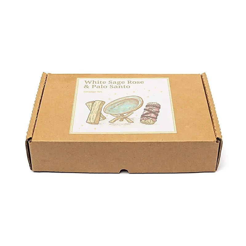 Giftbox palo santo salie abalone schelp