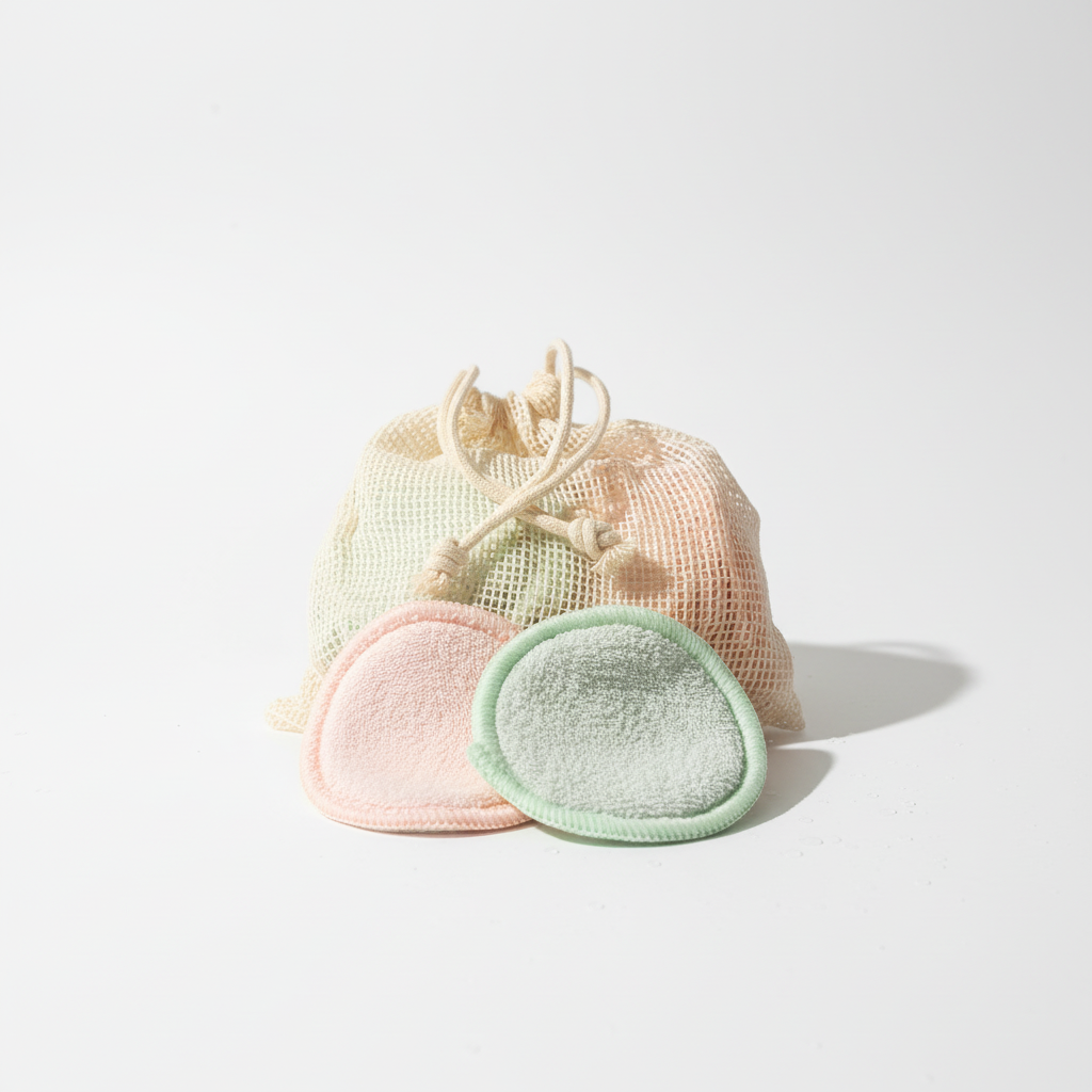 Set wasbare wattenschijfjes herbruikbaar