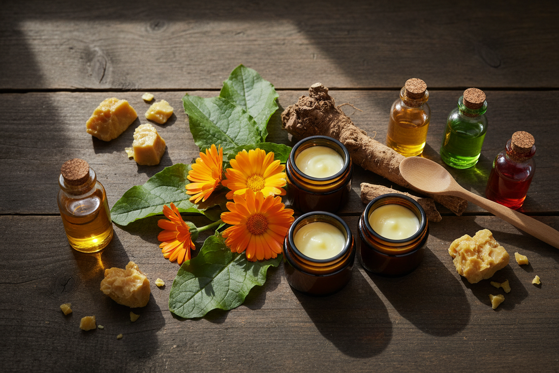 Natuurlijke remedies voor droge huid – zalven, tincturen en DIY