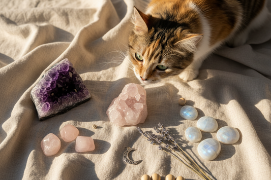 Edelstenen voor katten – welke kristallen passen bij jouw kat?