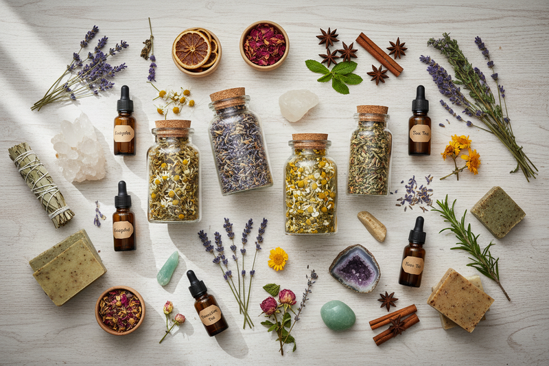 Natuurlijke remedies - Handgemaakte Kruidenproducten