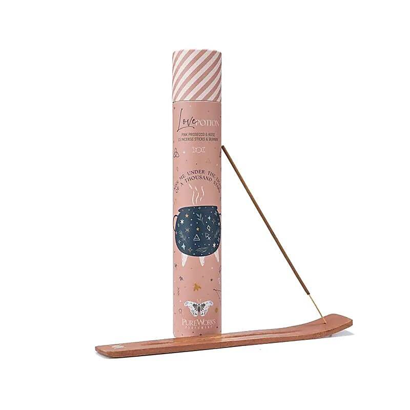 Wierookstokjes Celestial Magic Love Potion met roze verpakking
