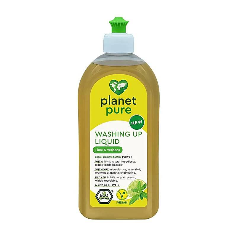 Afwasmiddel Limoen & Verbena Planet Pure (500ml)