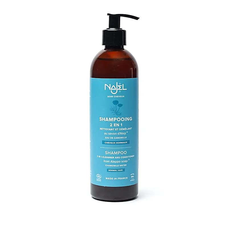 Flesje Najel aleppo shampoo normaal haar BIO 500ml