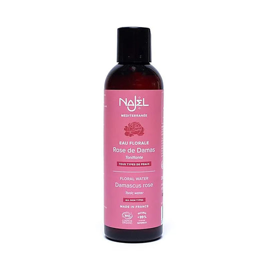Flesje Najel damascus roos hydrolaat BIO 200ml