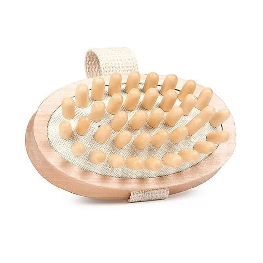 Najel houten massageborstel voor dry brushing