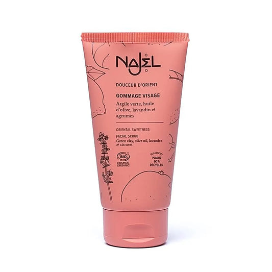 Potje Najel oriental sweetness gezichtsscrub BIO 75ml