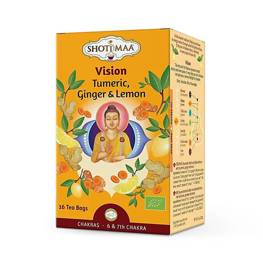 Shoti Maa thee Vision met gember en kurkuma