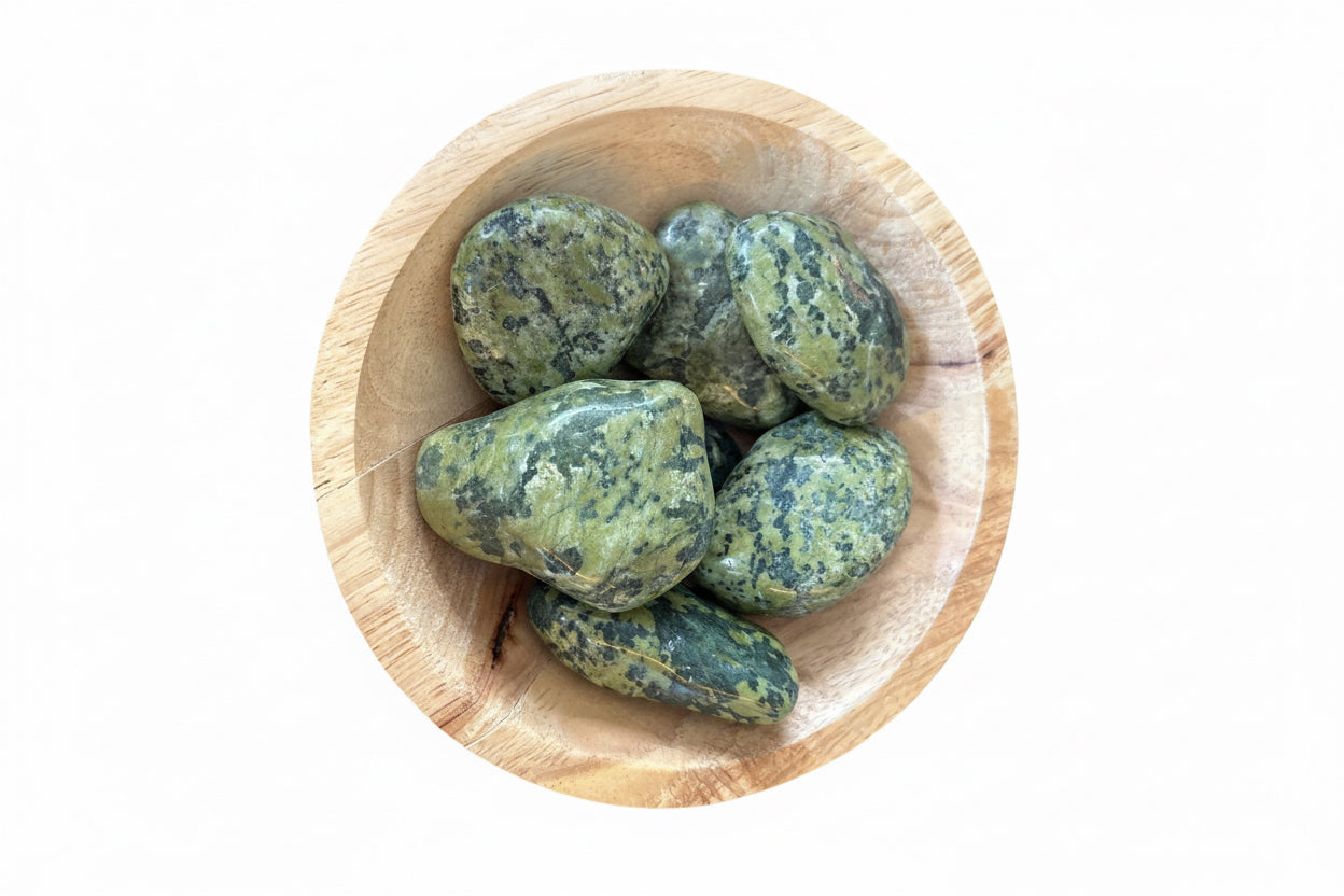 Nerfiet Jade trommelsteen