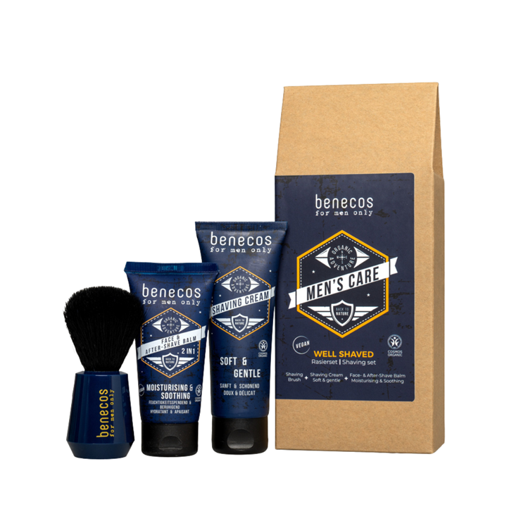 Benecos Gift Set For Men Only – Well Shaved Scheerset