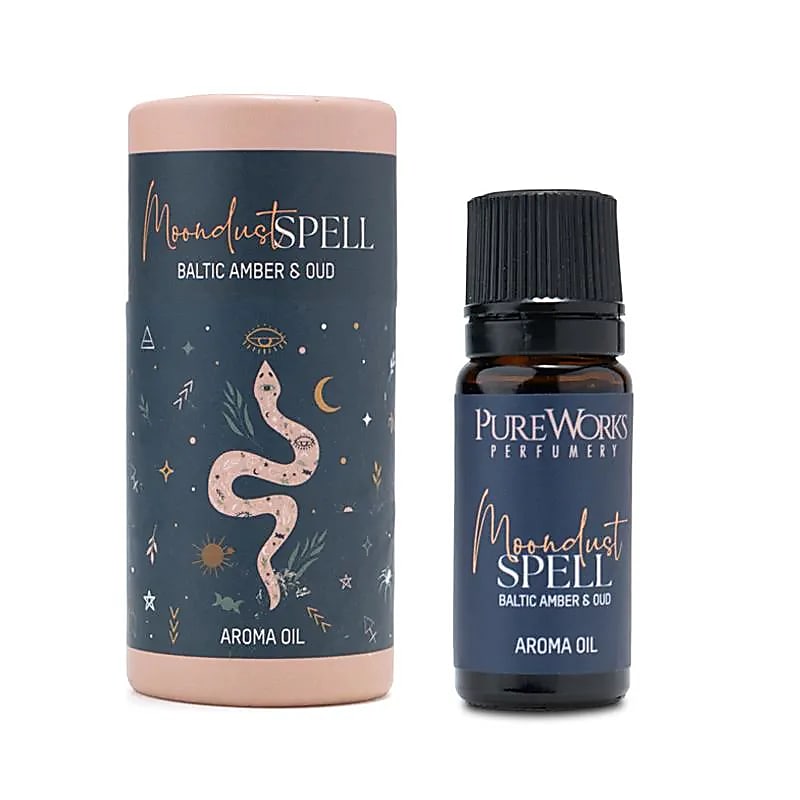 Geurolie Moondust Spell – Baltic Amber & Oud (10 ml)
