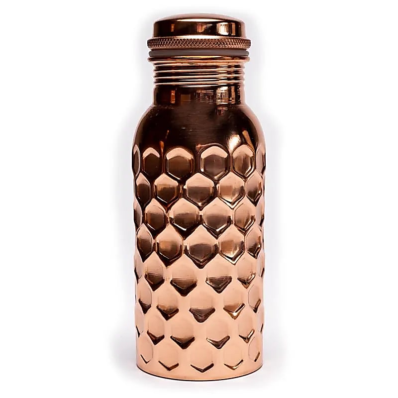 Copper Drinking Bottle Tamba – Ayurvedic &amp; Pure Water