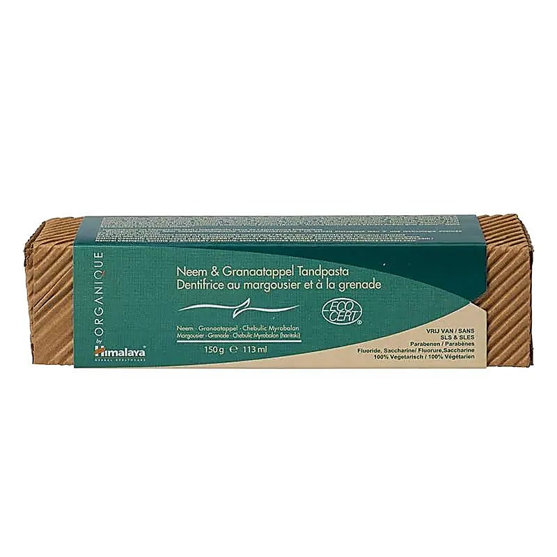 Tube biologische tandpasta neem & granaatappel