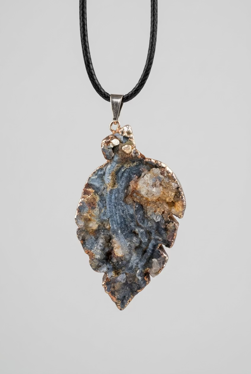chalcedoon Hanger Bladvorm