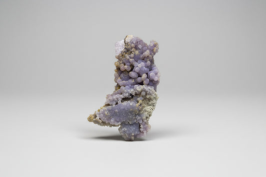 Grape agaat cluster van 7 cm met paarse druifstructuur