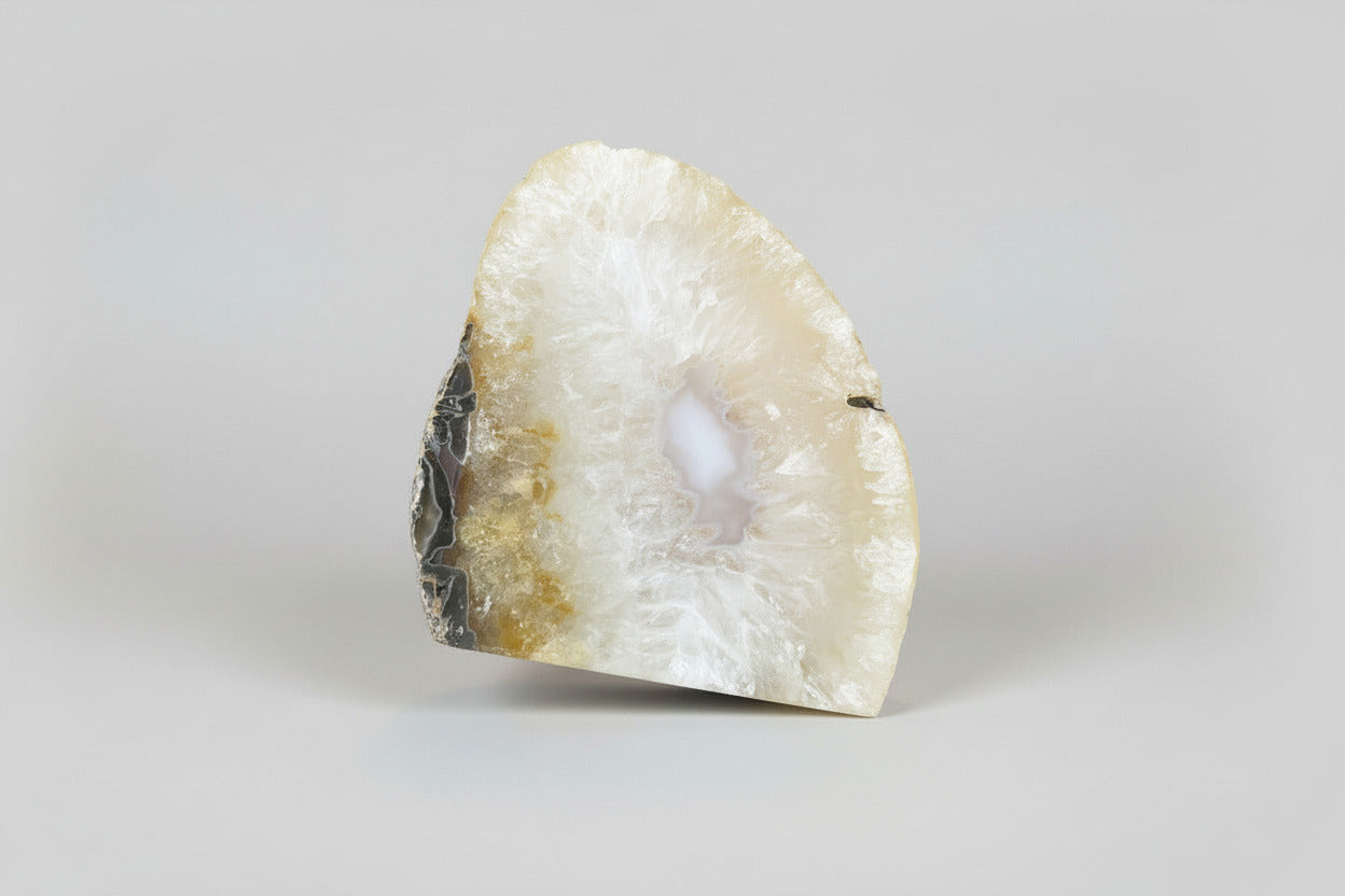 Agaat Waxinelichthouder – Uit Één Stuk Gesneden 9,5 cm