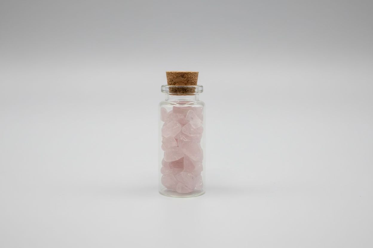 Edelsteenmix in flesje