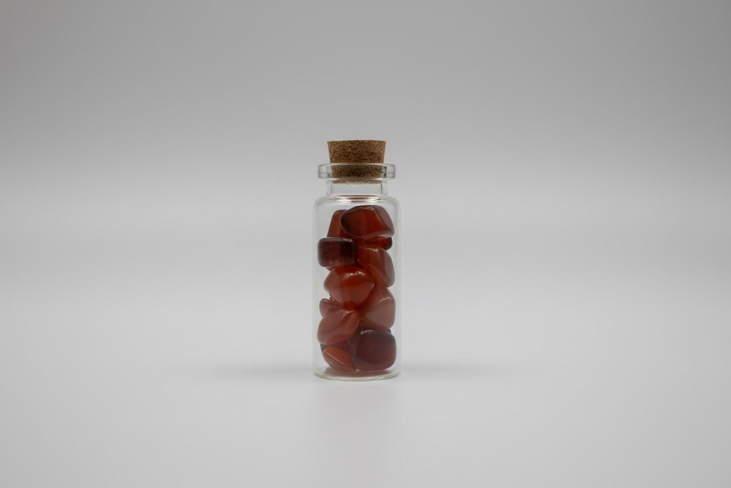 Edelsteenmix in flesje