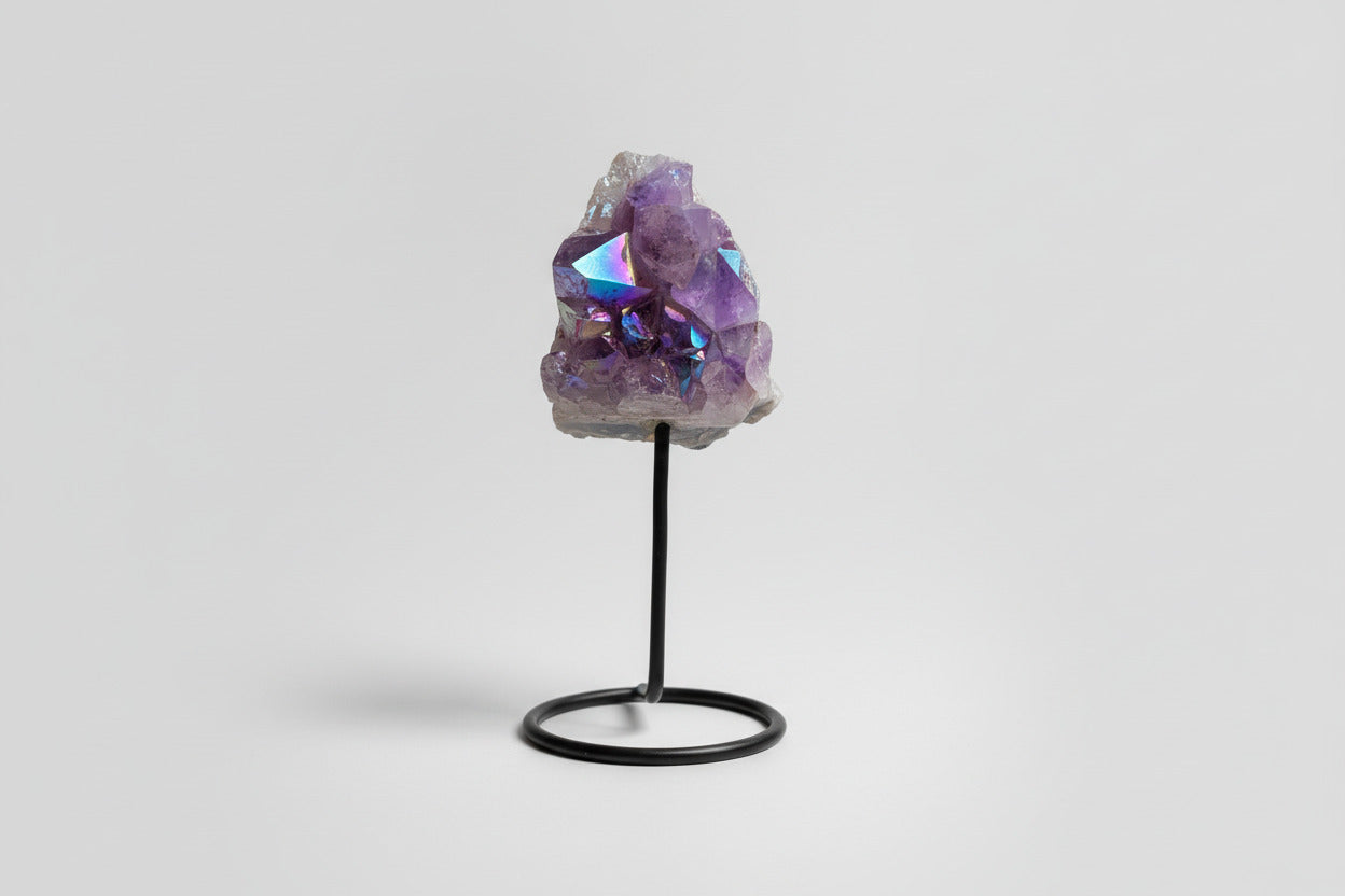 Aura Amethist op Standaard