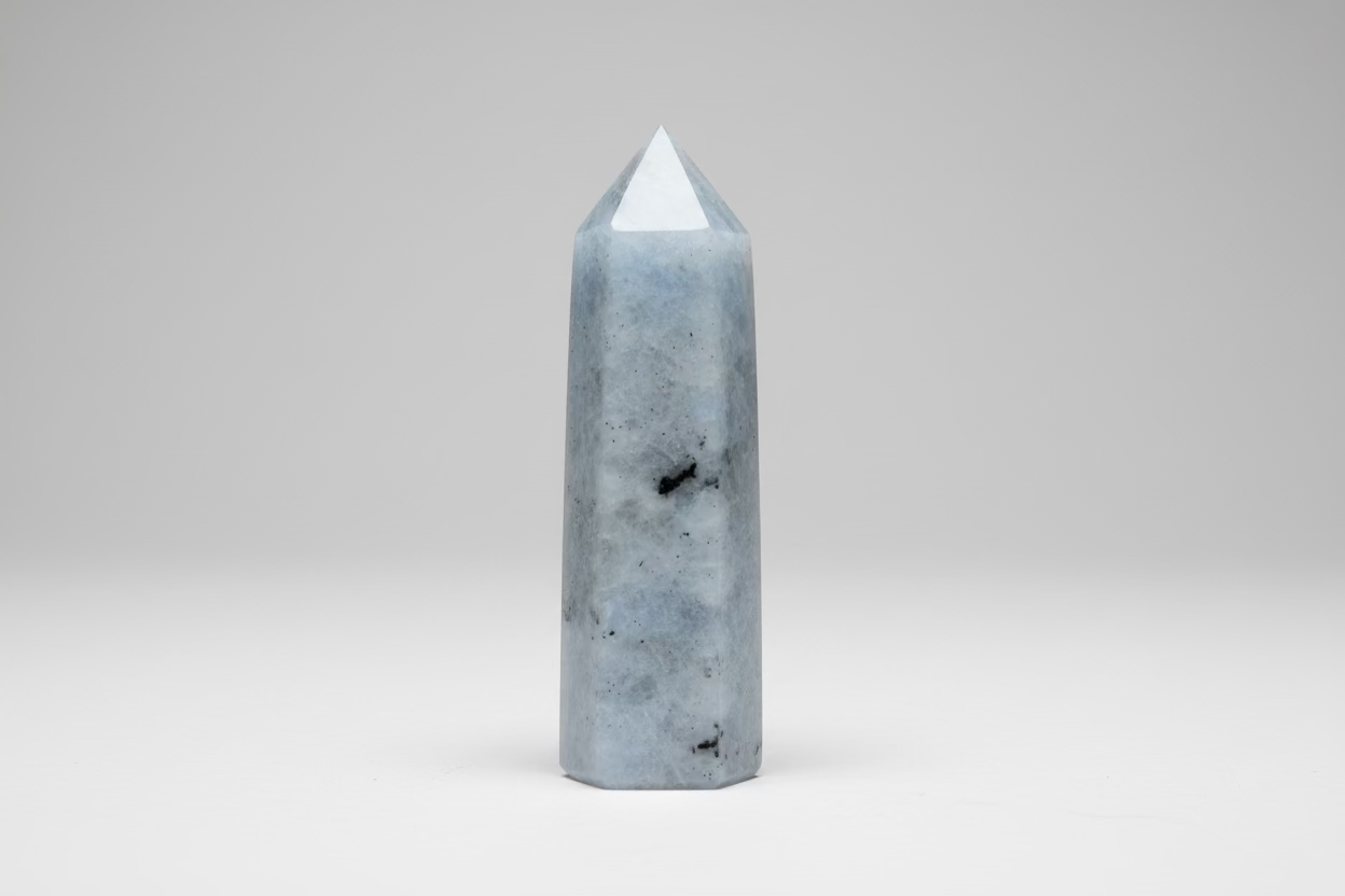 Labradoriet Punt - Edelsteen Kristal 74g