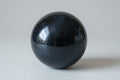 Zilver obsidiaan bol 128 gram, 5 cm diameter, gepolijst met natuurlijke zilverachtige glans en insluitsels 