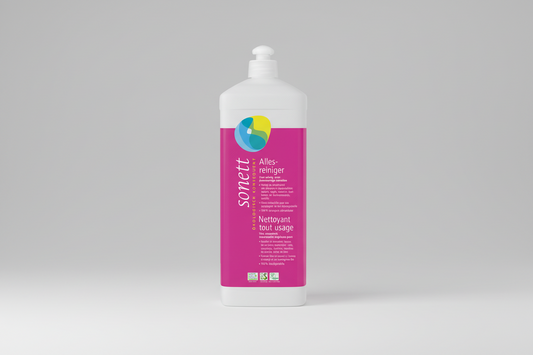 Sonett Allesreiniger Sinaasappel & Citroengras 1 liter fles – biologische allesreiniger