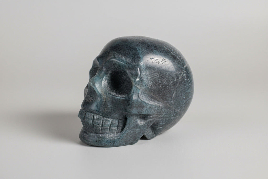 Trolleite Crystal Skull – Hand Carved & Rare
