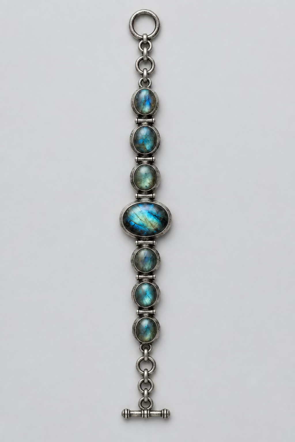 Vintage armband labradoriet