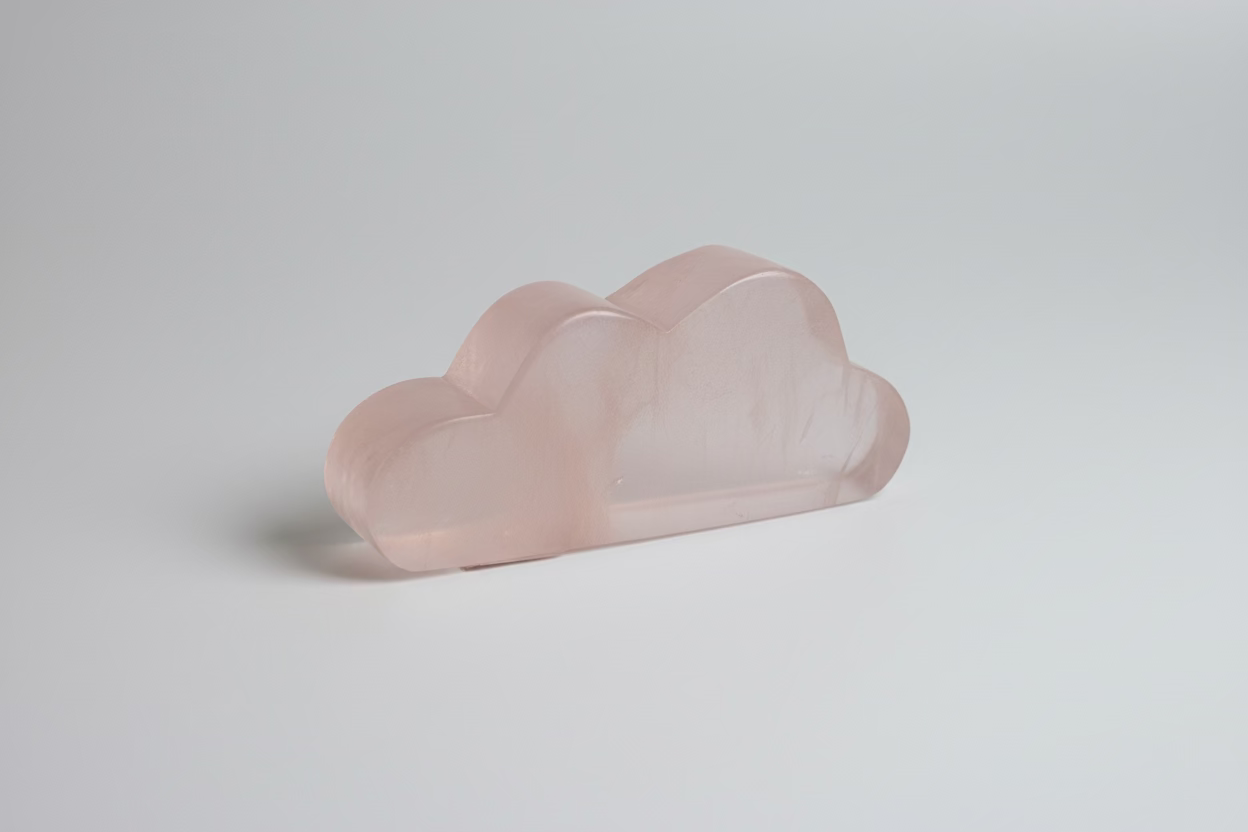 Fluoriet Wolkje 1 – Gepolijst Kristal