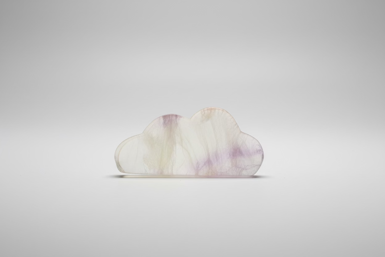 Fluoriet Wolkje 2 – Gepolijst Kristal