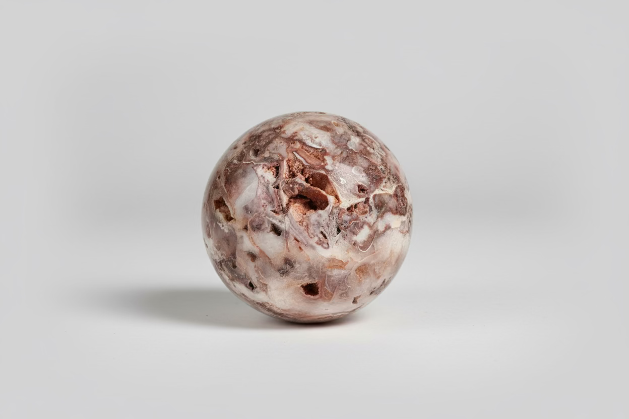 Crazy Lace Agaat Bol – Gepolijste Edelsteen