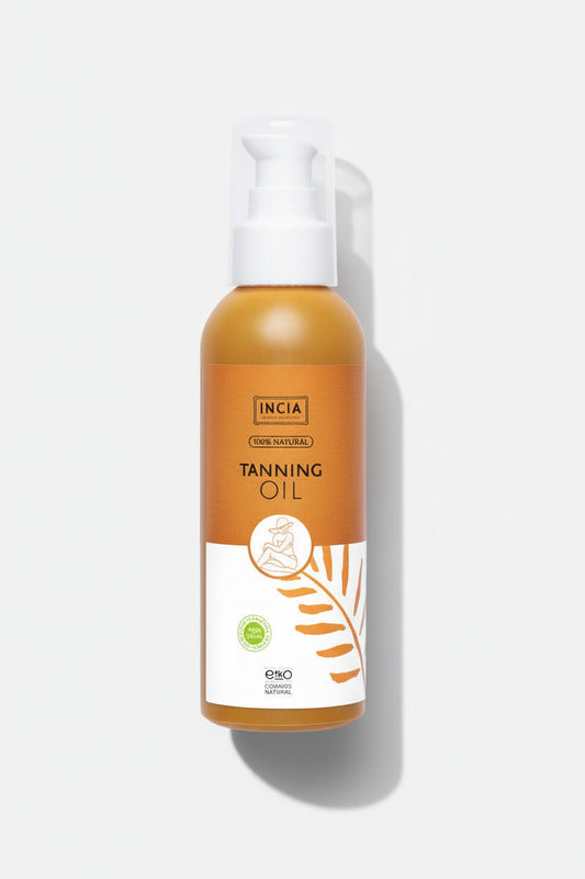 Flesje INCIA bronzing olie 150ml natuurlijk