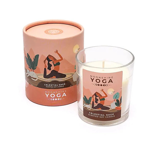 Geurkaars Moonshine Yoga Celestial Sage sojawas