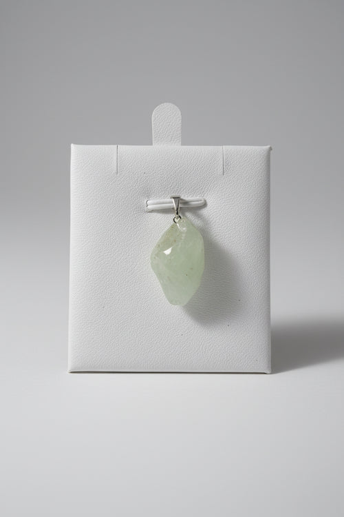 Aquamarijn hanger in lichte blauwe tint