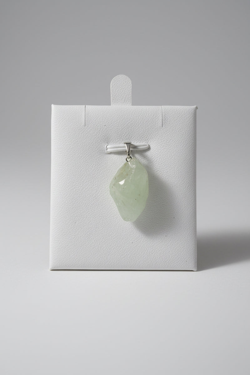 Aquamarijn hanger in lichte blauwe tint