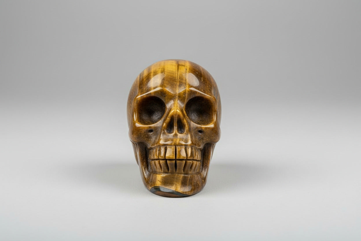Tijgeroog skull