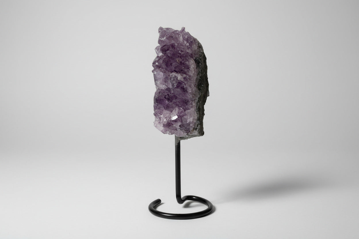Amethist op pin
