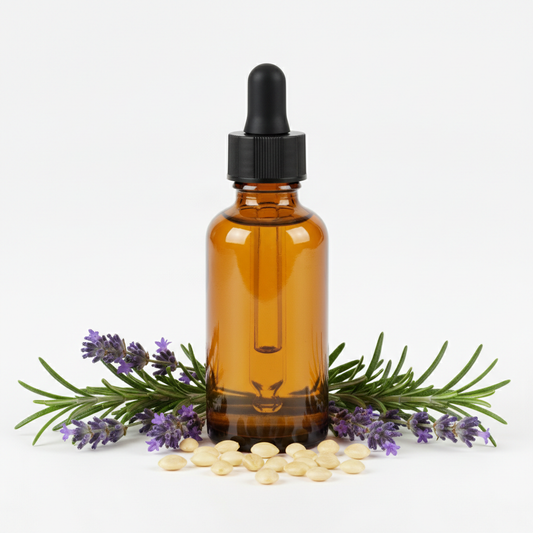 Haarolie 100ml handgemaakt met etherische oliën