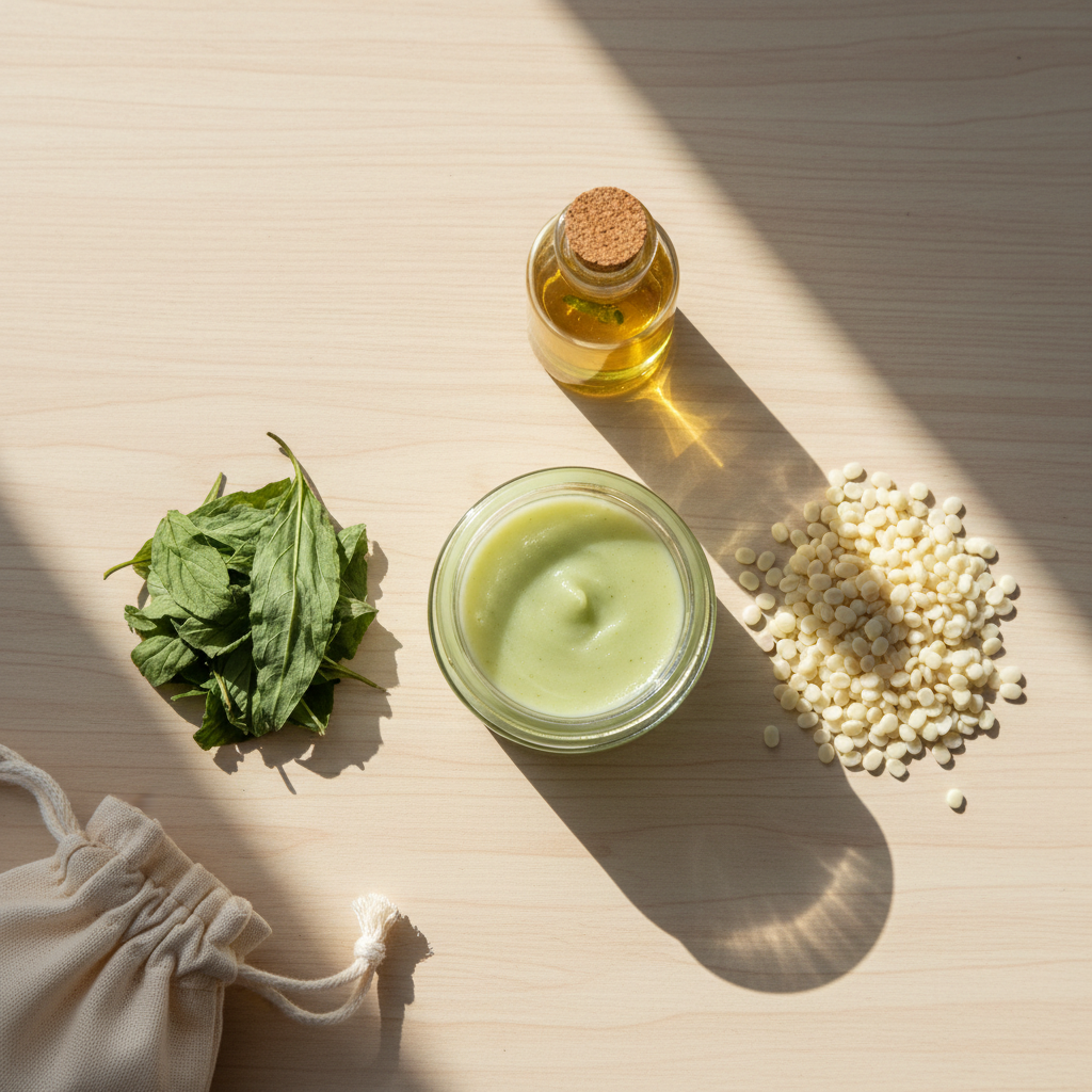 DIY Weegbree zalf pakket - Complete workshop voor thuis met natuurlijke ingrediënten