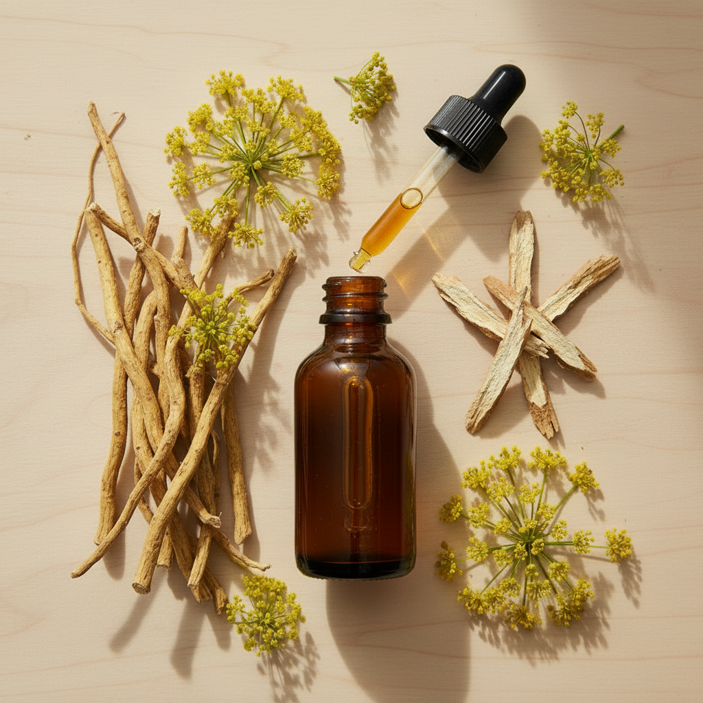 Bupleurum glyceriet flesje zonder etiket