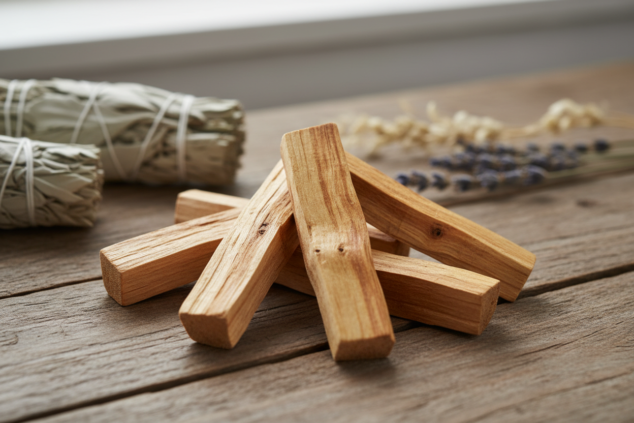 Palo Santo stokjes 6 stuks - Natuurlijk heilig hout voor smudging en energetische reiniging