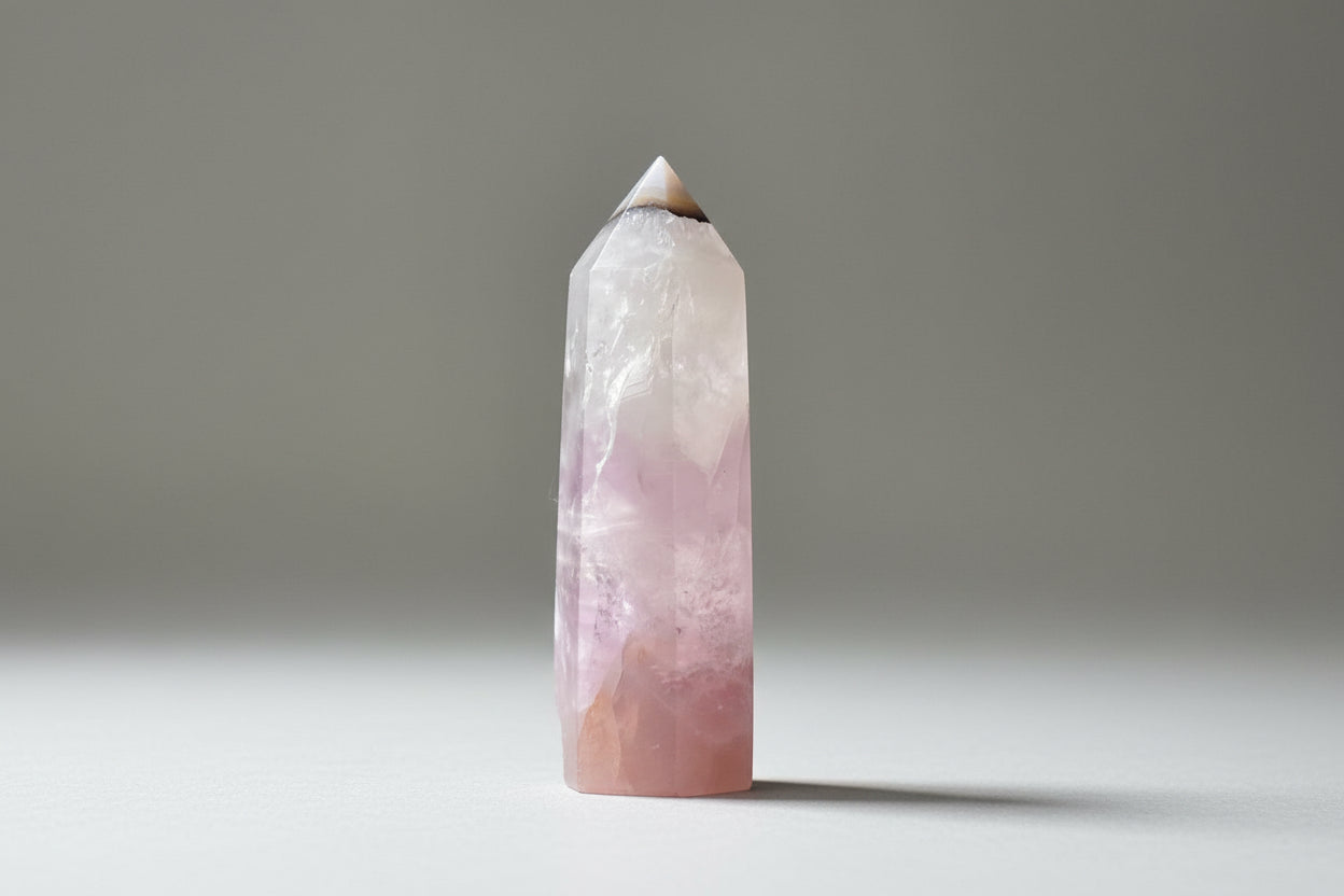 Agaat Punt – 50 gram | Natuurlijke Edelsteen voor Grounding & Creativiteit