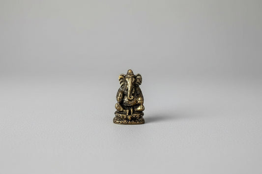 Klein ganesha beeldje van 3 cm