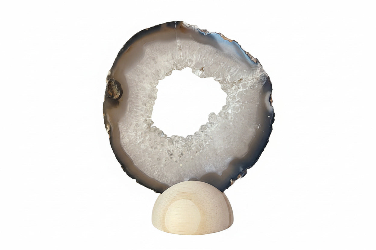 Agaat Schijf – 182 gram | Natuurlijke Edelsteen voor Stabiliteit & Balans