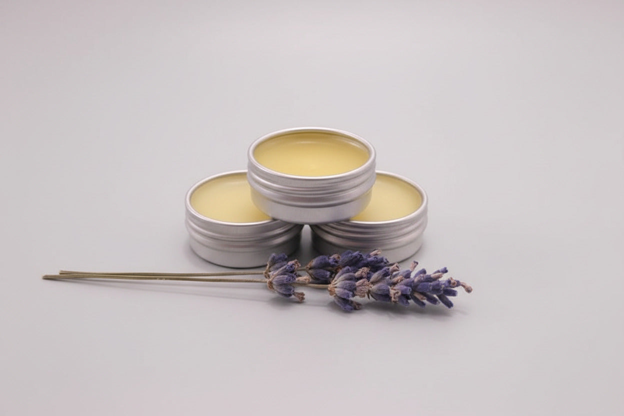 Handgemaakte lippenbalsem met kokosolie & bijenwas