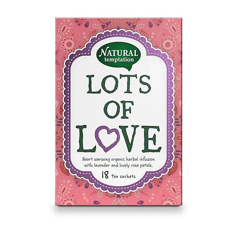 Verpakking Natural Temptation lots of love thee BIO