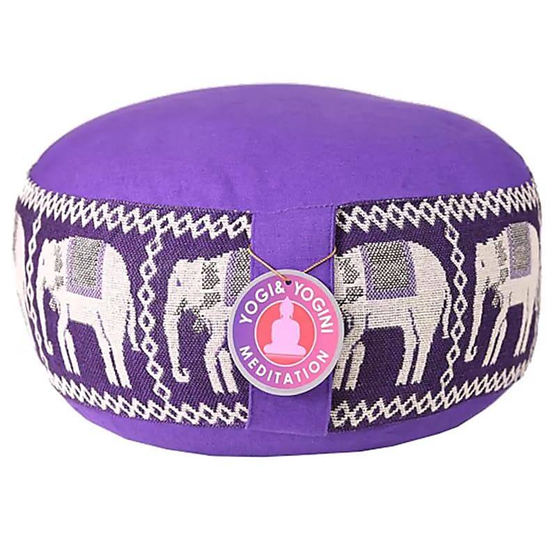 Meditatiekussen met olifant symbool
