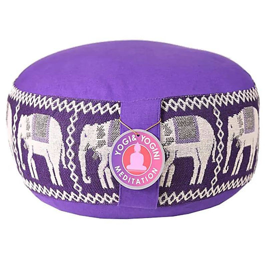 Meditatiekussen met olifant symbool