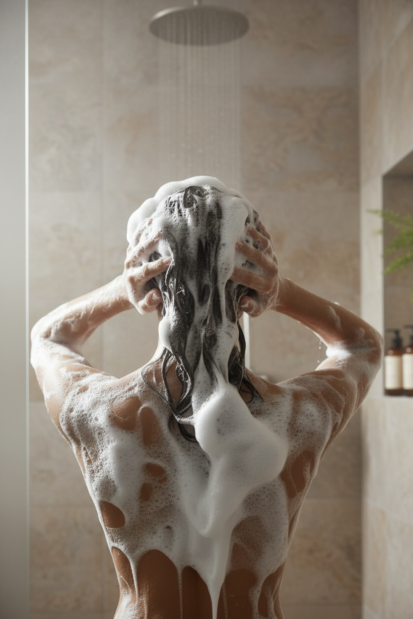 Najel Shampoo Close-up Promo