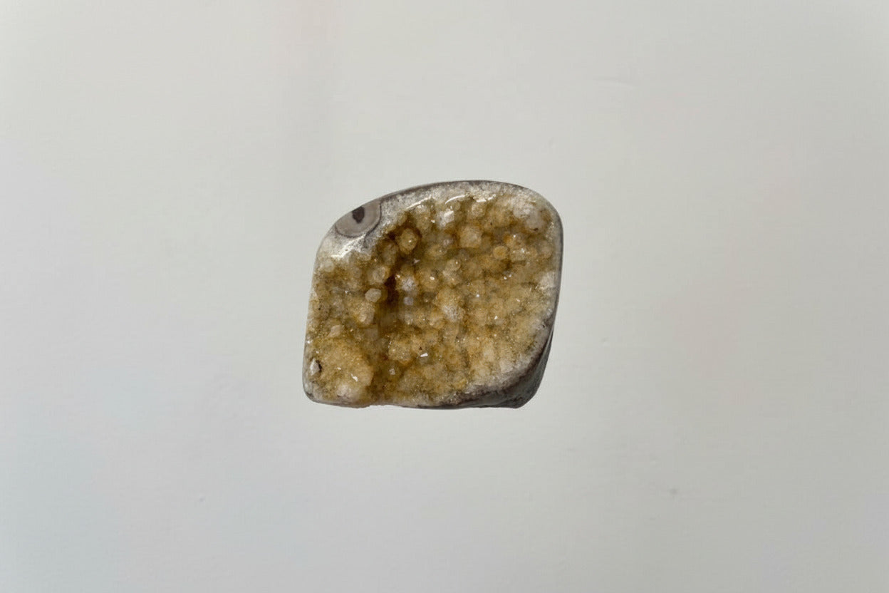 Citrien (verhitte Amethist) cut base 23